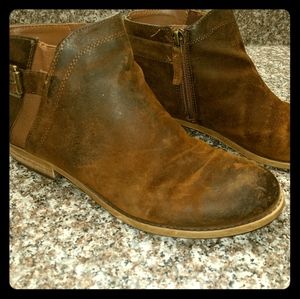 Franco Sarto Keegan Flat Leather Bootie